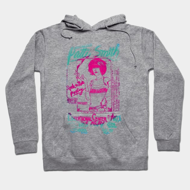 Patti Smith Hoodie by HAPPY TRIP PRESS